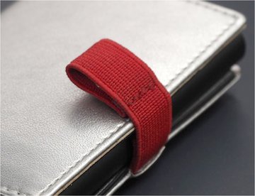 Rotes Gummiband 17 mm